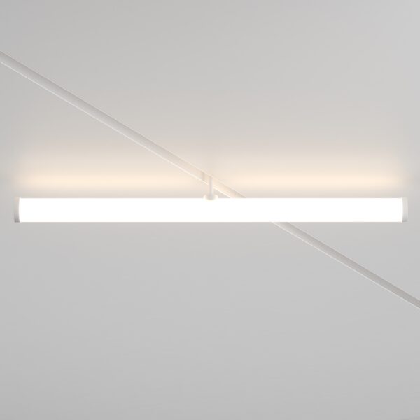 Oprawa do szyn magnetycznych EXILITY LARC TR086-2-25W4K-W, biała, LED 25 W 4000 K – Maytoni