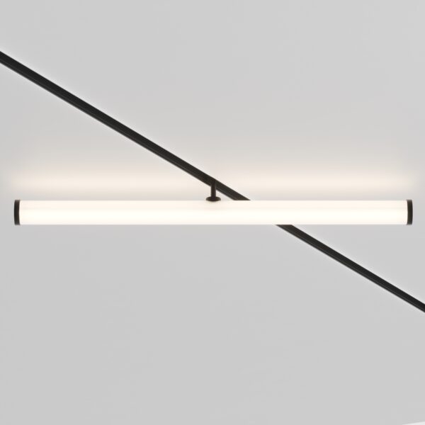 Oprawa do szyn magnetycznych EXILITY LARC TR086-4-25W-DS-B, czarna, LED 25 W – Maytoni