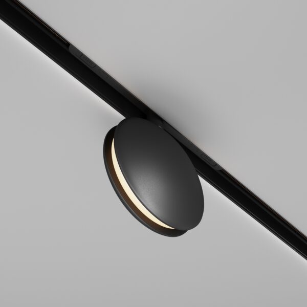 Oprawa do szyn magnetycznych EXILITY OUTLINE TR090-2-6W3K-B, czarna, LED 6 W 3000 K – Maytoni
