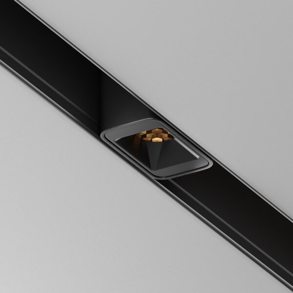 Oprawa liniowa do szyn magnetycznych EXILITY POINTS S TR100-2-2W3K-S-B, czarna, LED 2 W 3000 K – Maytoni