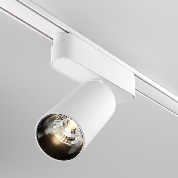 Reflektor do szyn magnetycznych RADITY FOCUS LED TR103-1-12W3K-M-W, biały, 12 W 3000 K – Maytoni