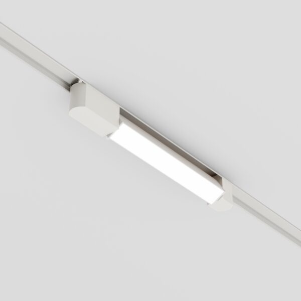 Oprawa liniowa do szyn 1-fazowych UNITY BASIS ROT TR104-1-12W4K-W-DE, biała, LED 12 W 4000 K – Maytoni