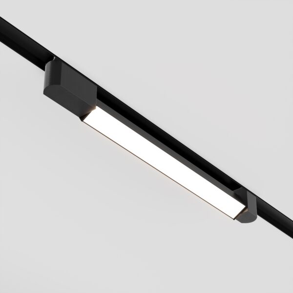 Oprawa liniowa do szyn 1-fazowych UNITY BASIS ROT TR104-1-24W4K-B-DE, czarna, LED 24 W 4000 K – Maytoni