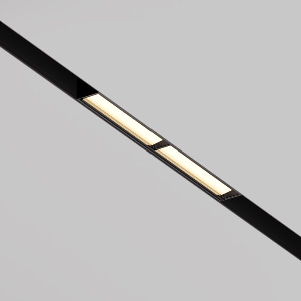 Oprawa do szyn magnetycznych EXILITY PARETE TR106-2-12W3K-B, czarna, LED 12 W 3000 K – Maytoni