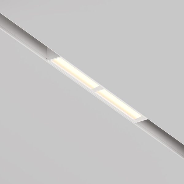 Oprawa do szyn magnetycznych EXILITY PARETE TR106-2-12W3K-W, biała, LED 12 W 3000 K – Maytoni