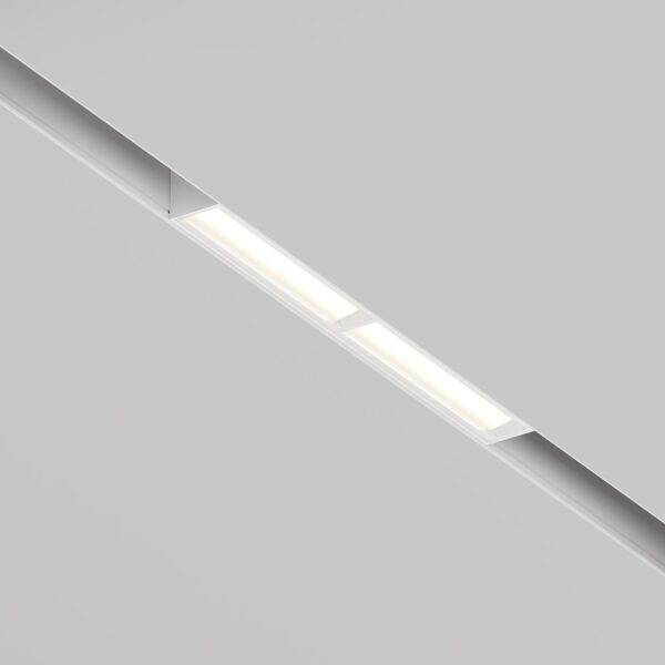 Oprawa do szyn magnetycznych EXILITY PARETE TR106-4-12W-DS-W, biała, LED 12 W – Maytoni