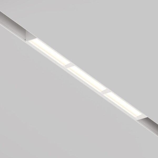 Oprawa do szyn magnetycznych EXILITY PARETE TR106-4-18W-DS-W, biała, LED 18 W – Maytoni