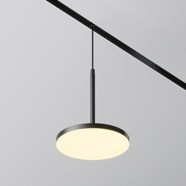 Oprawa do szyn magnetycznych EXILITY PLATO TR123-2-15W3K-B, czarna, LED 15 W 3000 K – Maytoni