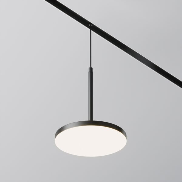 Oprawa do szyn magnetycznych EXILITY PLATO TR123-4-15W-DS-B, czarna, LED 15 W – Maytoni
