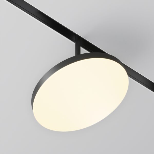 Oprawa do szyn magnetycznych EXILITY PLATO TR131-2-15W3K-B, czarna, LED 15 W 3000 K – Maytoni