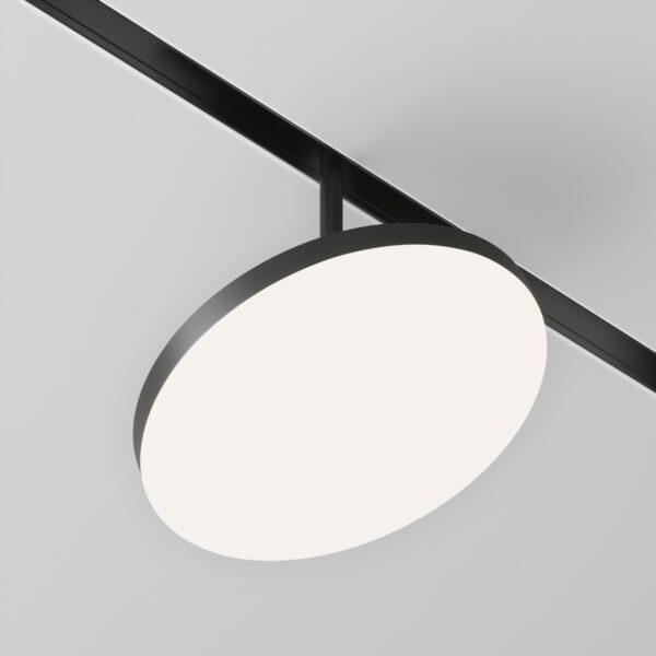 Oprawa do szyn magnetycznych EXILITY PLATO TR131-4-15W-DS-B, czarna, LED 15 W – Maytoni