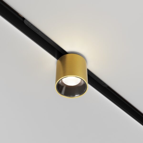 Oprawa do szyn magnetycznych EXILITY ALFA S TR132-2-7W3K-BS, czarna, LED 6 W 3000 K – Maytoni