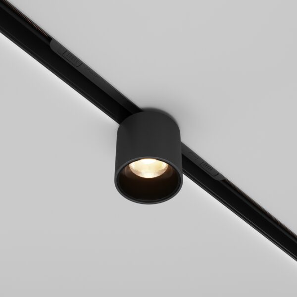 Oprawa do szyn magnetycznych EXILITY ALFA S TR132-2-7W3K-B, czarna, LED 6 W 3000 K – Maytoni
