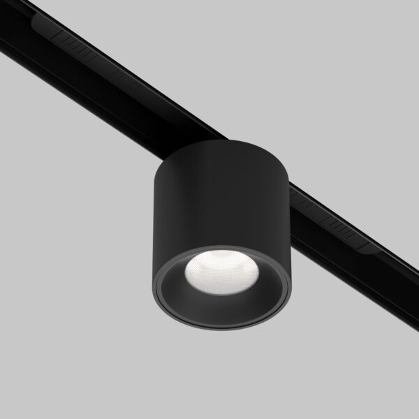 Oprawa do szyn magnetycznych EXILITY ALFA S TR132-4-7W-DS-B, czarna, LED 7 W – Maytoni