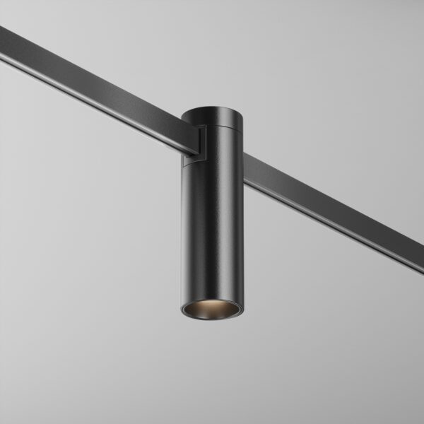 Reflektor do szyn magnetycznych FLARITY FOCUS LED TR143-1-5W3K-W-B-DE, czarny, 5 W 3000 K – Maytoni