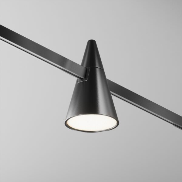 Oprawa do szyn magnetycznych FLARITY KEILA TR146-1-5W3K-B-DE, czarna, LED 5 W 3000 K – Maytoni