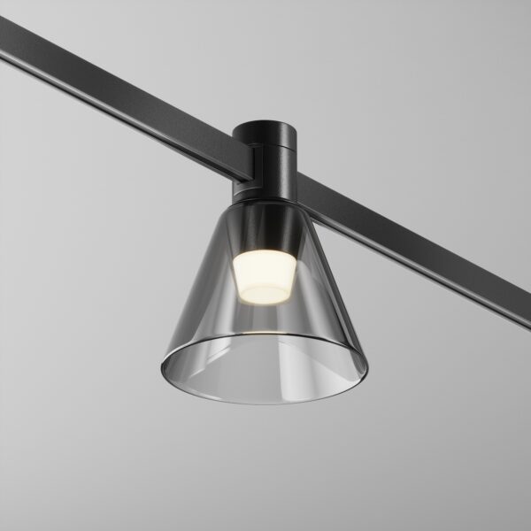 Oprawa do szyn magnetycznych FLARITY BIANCA TR147-1-3W3K-B-DE, czarna, LED 3 W 3000 K – Maytoni