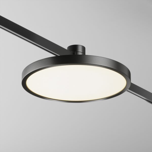 Oprawa do szyn magnetycznych FLARITY PLATO TR153-1-10W3K-B-DE, czarna, LED 10 W 3000 K – Maytoni