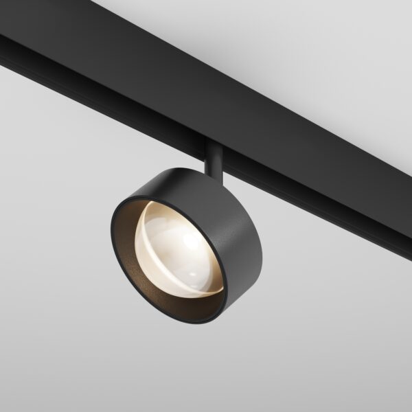 Oprawa do szyn magnetycznych EXILITY LENS TR217-2-15W3K-B, czarna, LED 15 W 3000 K – Maytoni