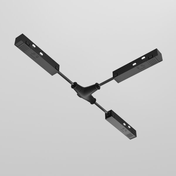 Łącznik T zasilający EXILITY TRA034CWT-42B-DE, czarny – Maytoni