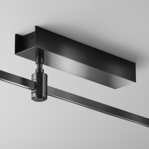 Podsufitka do zasilacza z wejściem zasilania FLARITY TRA156C-BB1-B, czarna – Maytoni