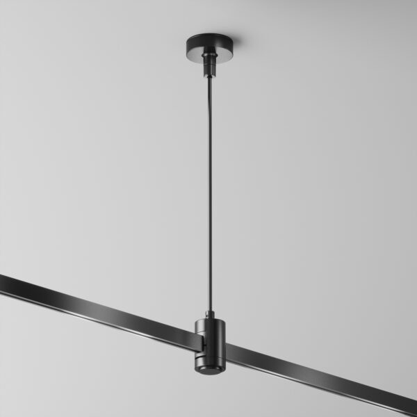 Zawieszenie linkowe z wejściem zasilania FLARITY TRA157SW-B1-B, czarne – Maytoni