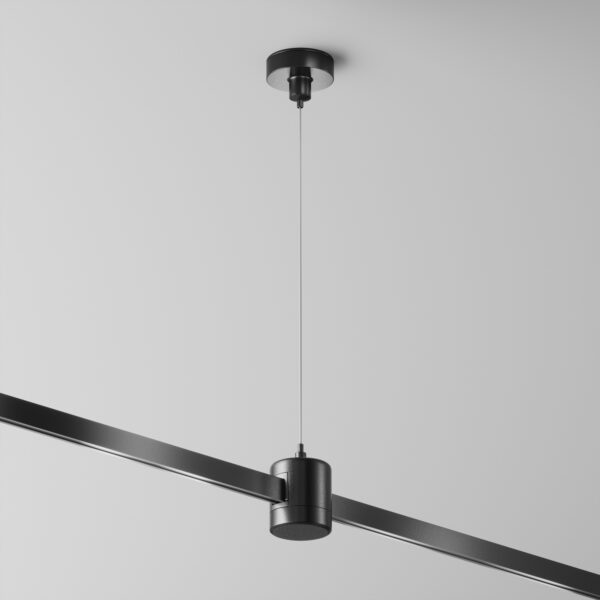 Zawieszenie linkowe z łącznikiem zasilającym FLARITY TRA157SW-IPC1-B, czarne – Maytoni