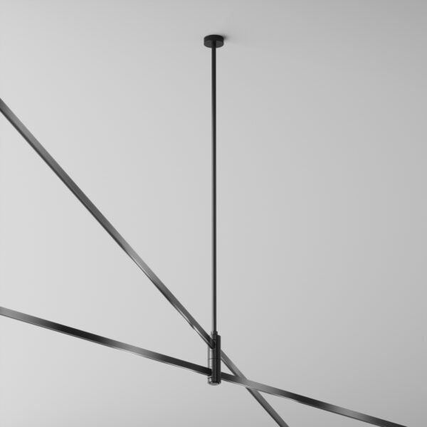 Uchwyt sufitowy podwójny FLARITY TRA159C-D1-B, czarny, wymiar montażowy 700 mm – Maytoni