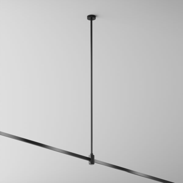 Uchwyt sufitowy pojedynczy wydłużony FLARITY TRA159C-SL1-B, czarny, wymiar montażowy 760 mm – Maytoni