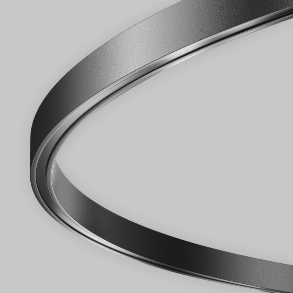 Szyna magnetyczna okrągła FLARITY TRX154-R-D800-B, czarna – Maytoni