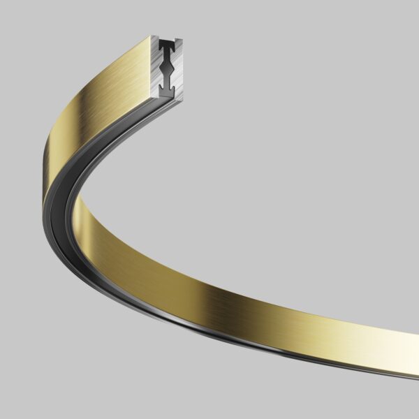Szyna magnetyczna półokrągła FLARITY TRX154-SR-D650-BS, mosiądz – Maytoni