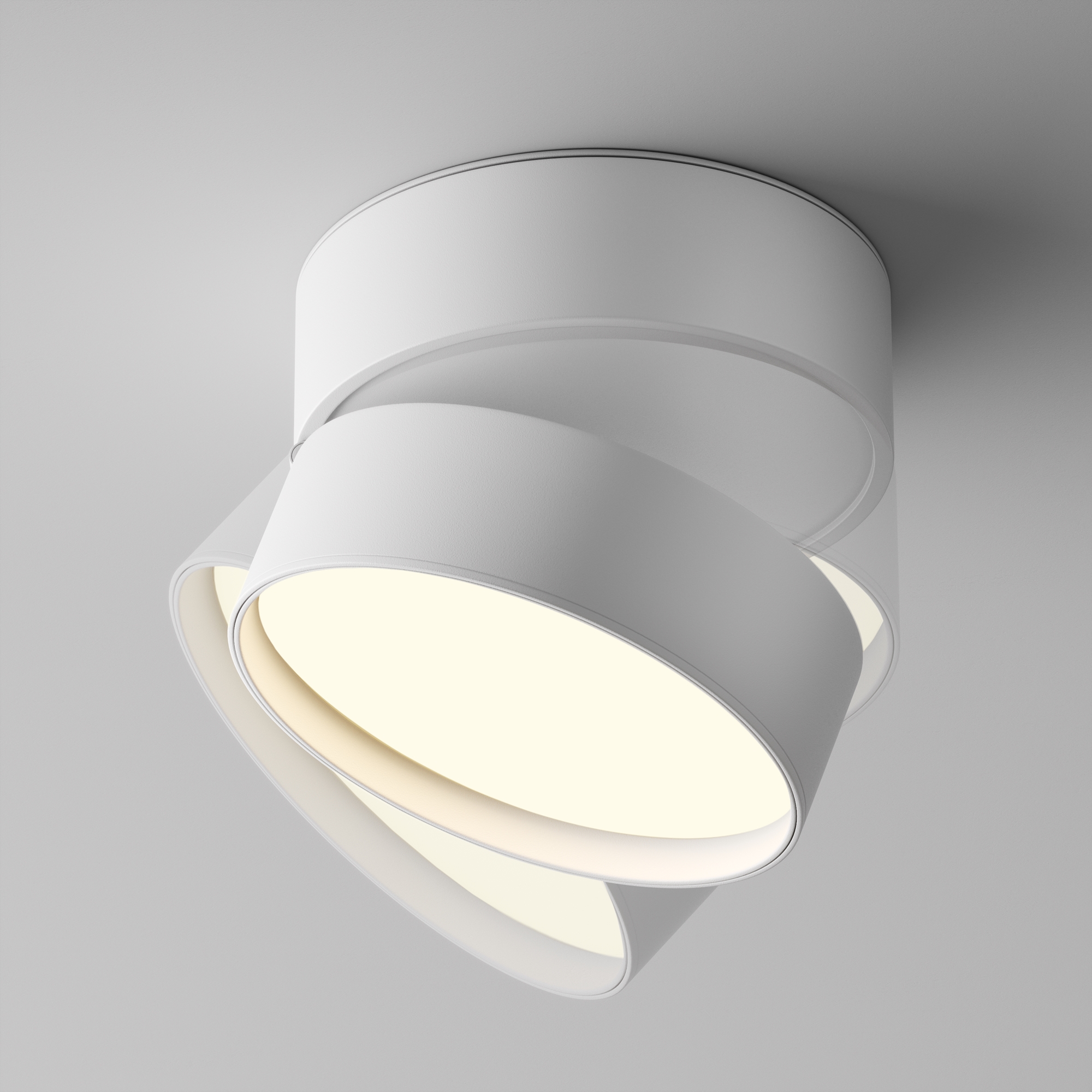 Oprawa sufitowa natynkowa ONDA C024CL-18W3K-W-1, biała, LED 18 W 3000 K – Maytoni - obrazek 4