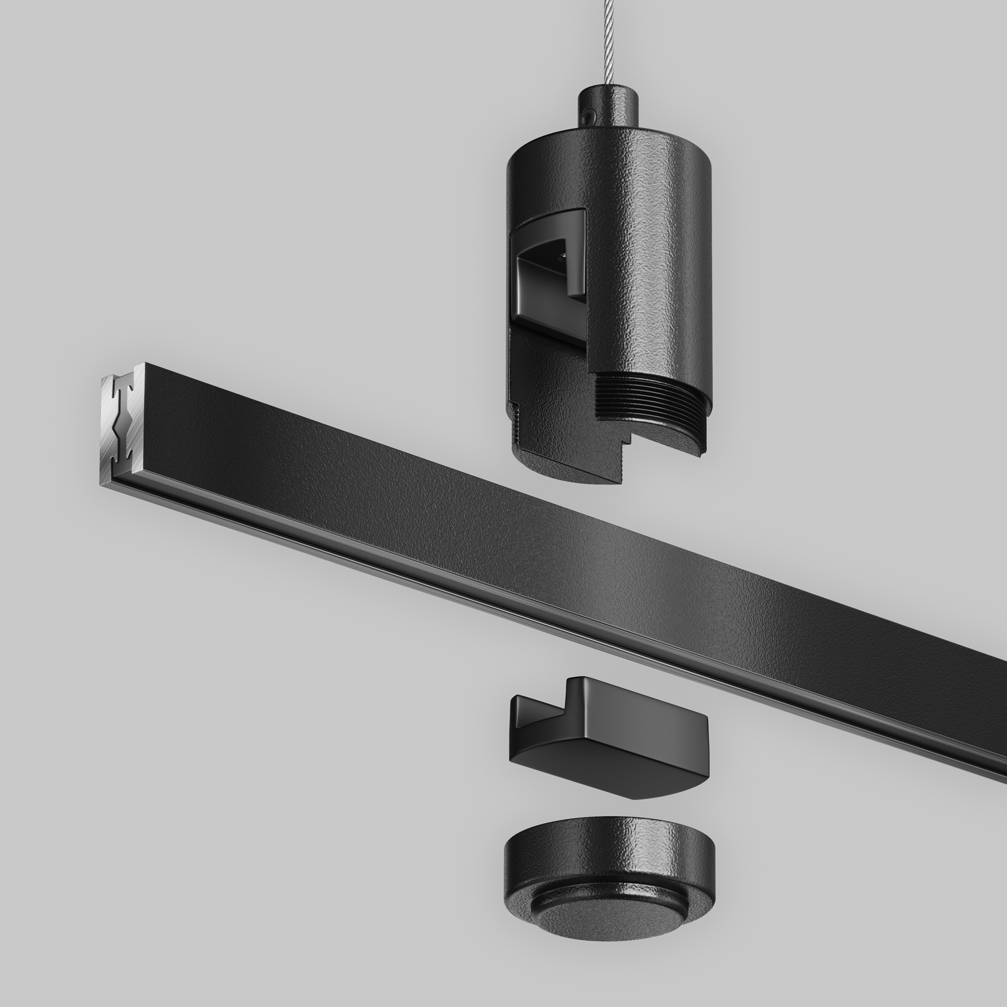 Zawieszenie linkowe pojedyncze FLARITY TRA157SW-S1-B, czarne – Maytoni - obrazek 3