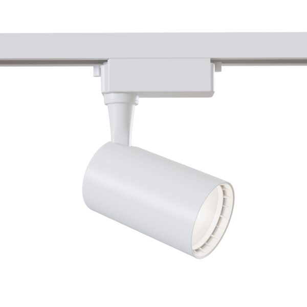 Reflektor do szyn 1-fazowych UNITY VUORO TR003-1-6W3K-W, biały, LED 6 W 3000 K – Maytoni
