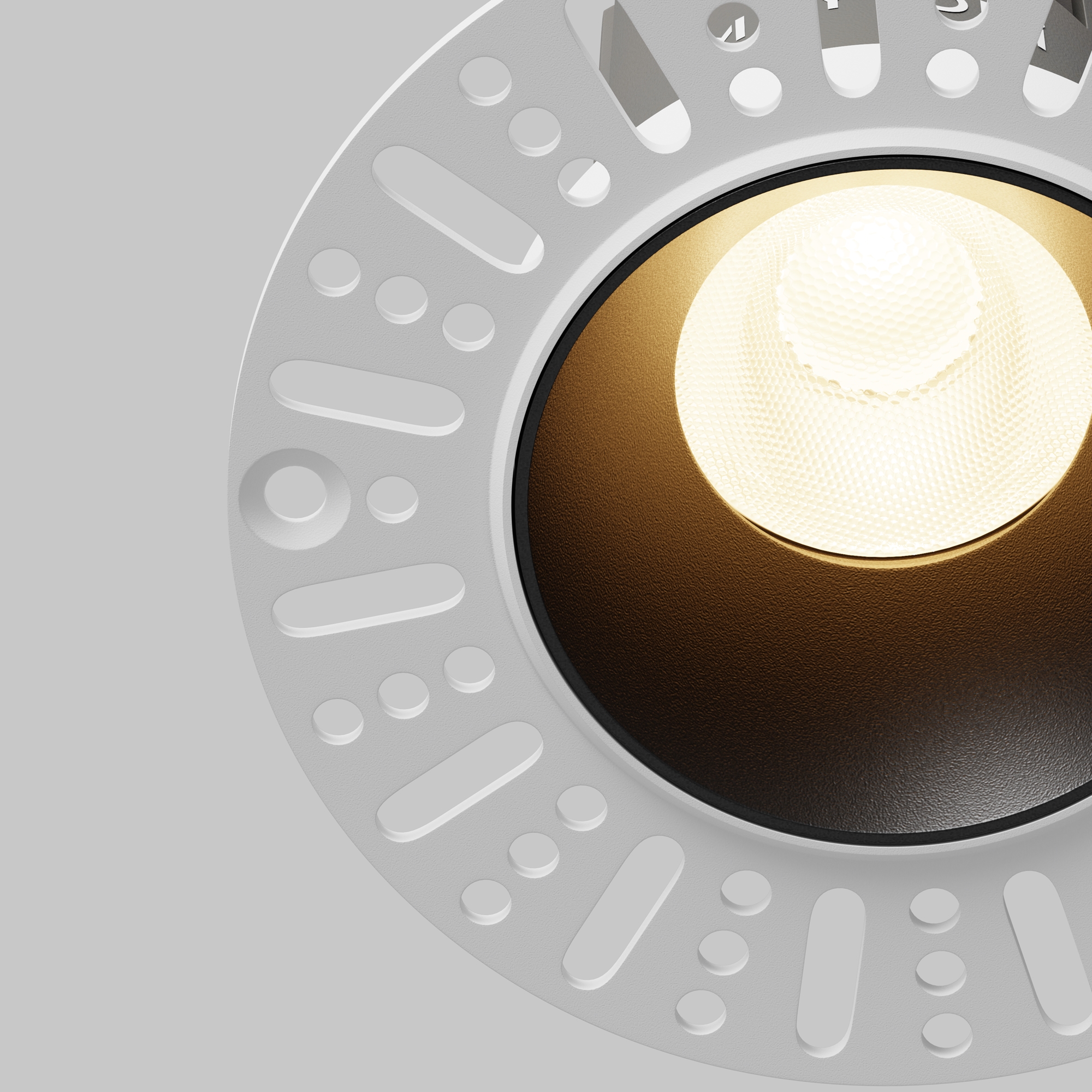 Oprawa sufitowa wpuszczana DIP DL119-10W-3K-TRS-B, czarna, LED 10 W 3000 K – Maytoni - obrazek 2