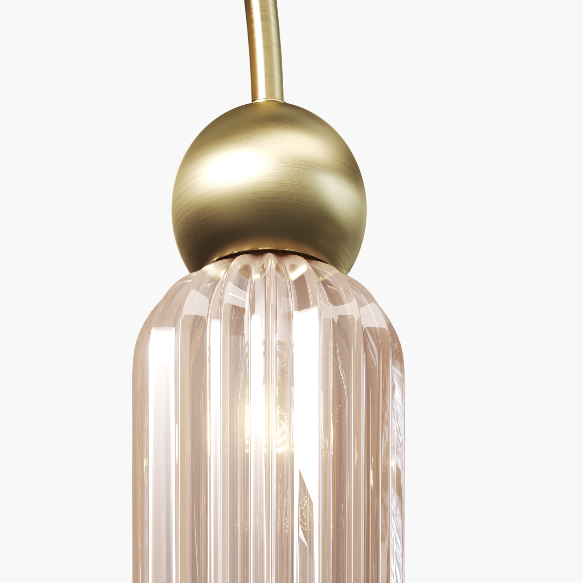 Lampa wisząca nowoczesna ANTIC MOD302PL-04CG, złota / koniakowa, 4×E14 – Maytoni - obrazek 3