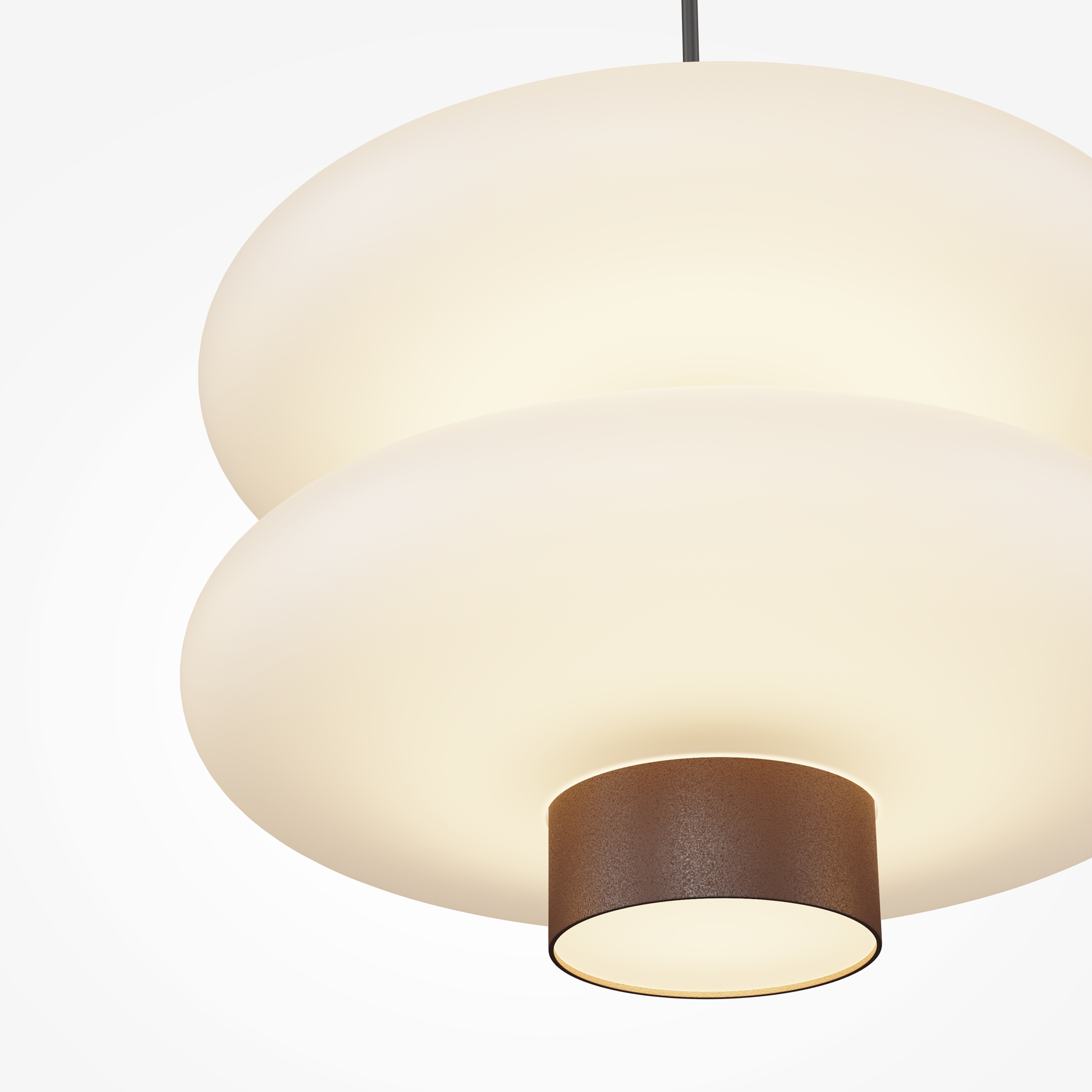 Lampa wisząca nowoczesna NUVEM MOD497PL-L23BRK, brązowa, LED 23 W 3000 K – Maytoni - obrazek 3