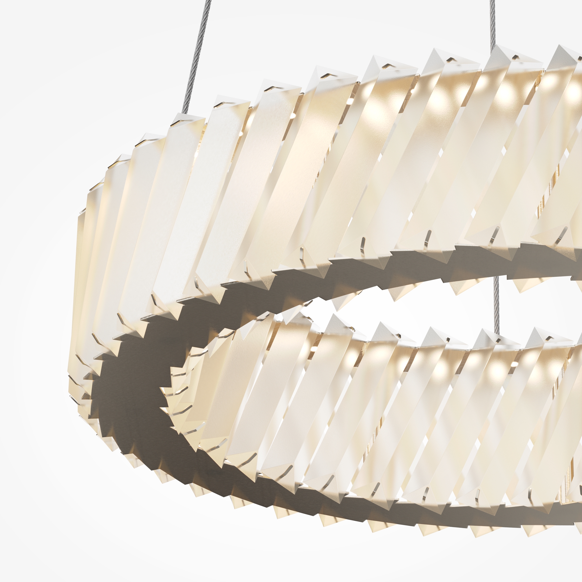 Lampa wisząca nowoczesna CILIA MOD540PL-L20BGK, beżowa, LED 20 W 3000 K – Maytoni - obrazek 3