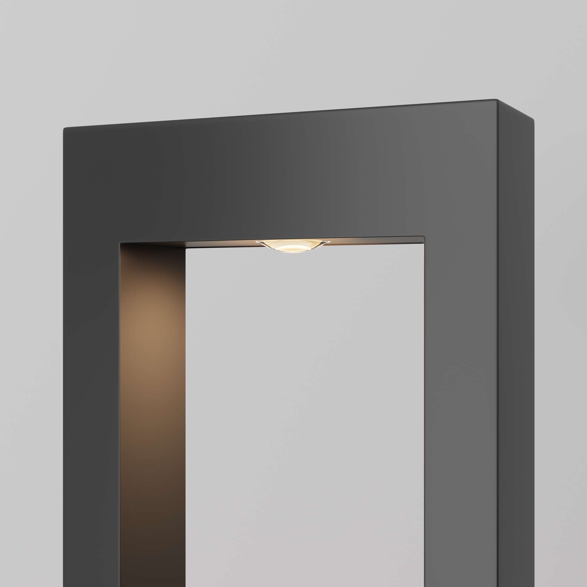 Lampa ogrodowa stojąca BONN O425FL-L10GF, grafitowa, LED 10 W 3000 K IP65 – Maytoni - obrazek 3