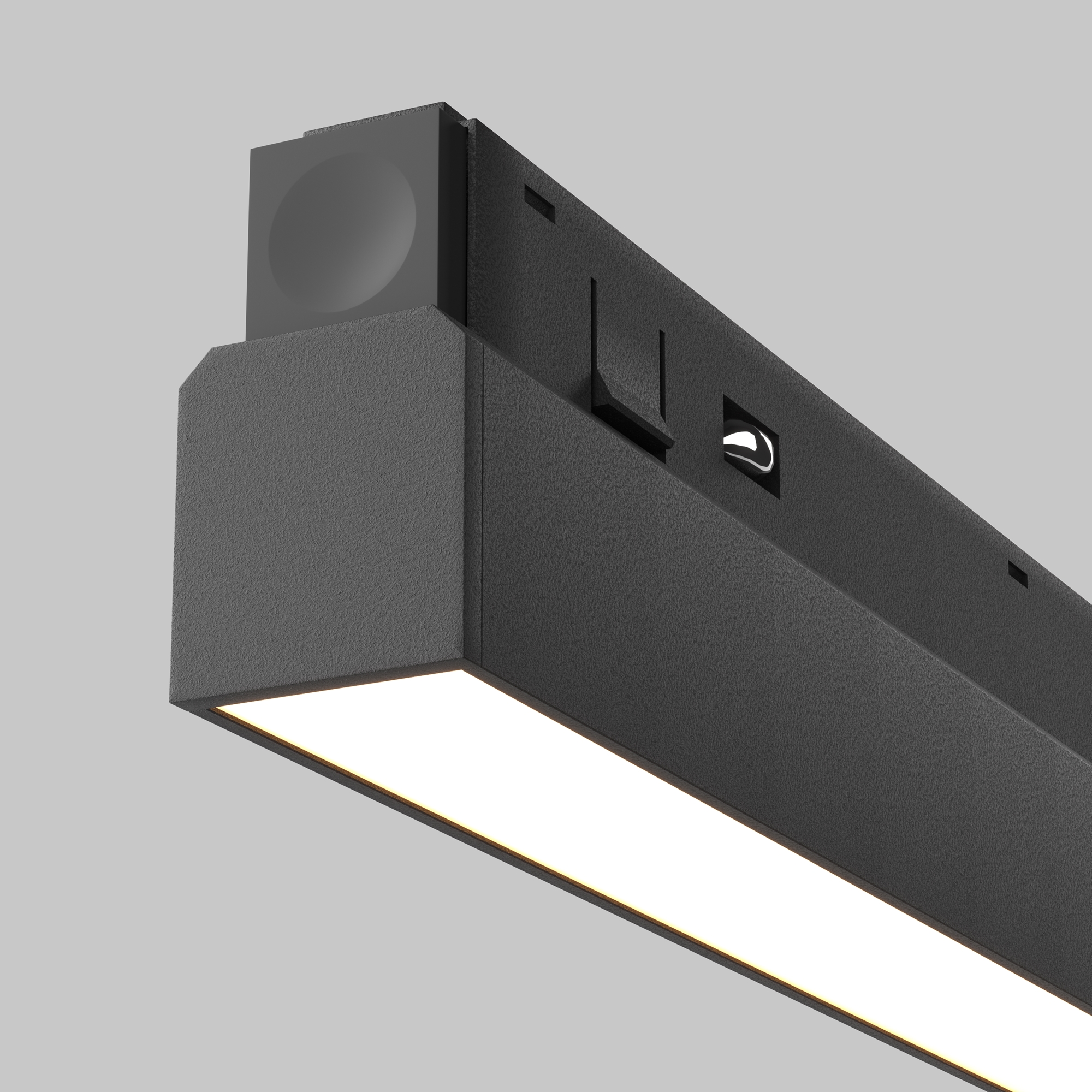 Oprawa liniowa do szyn magnetycznych EXILITY BASIS TR030-4-30WTW-DD-B, czarna, LED 30 W – Maytoni - obrazek 3