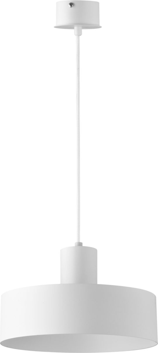 Lampa wisząca minimalistyczna RIF 1 M biały, 1 × E27 – Sigma Lighting 30902