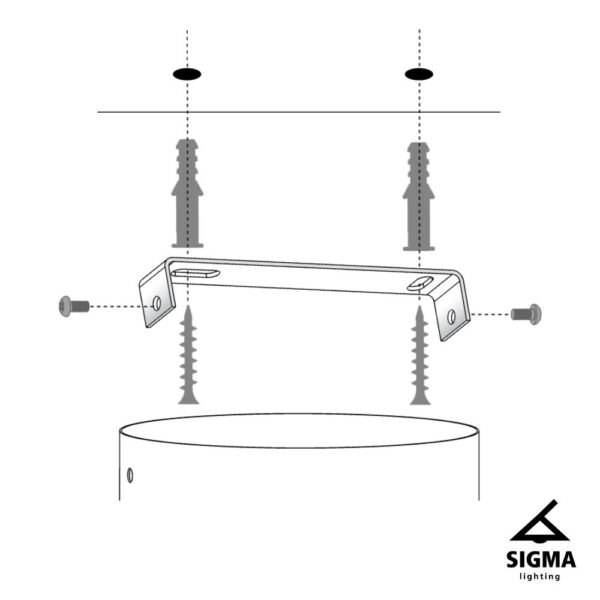 Lampa wisząca nowoczesna SOLARIS L biały/złoty, 1 × E27 – Sigma Lighting 40616