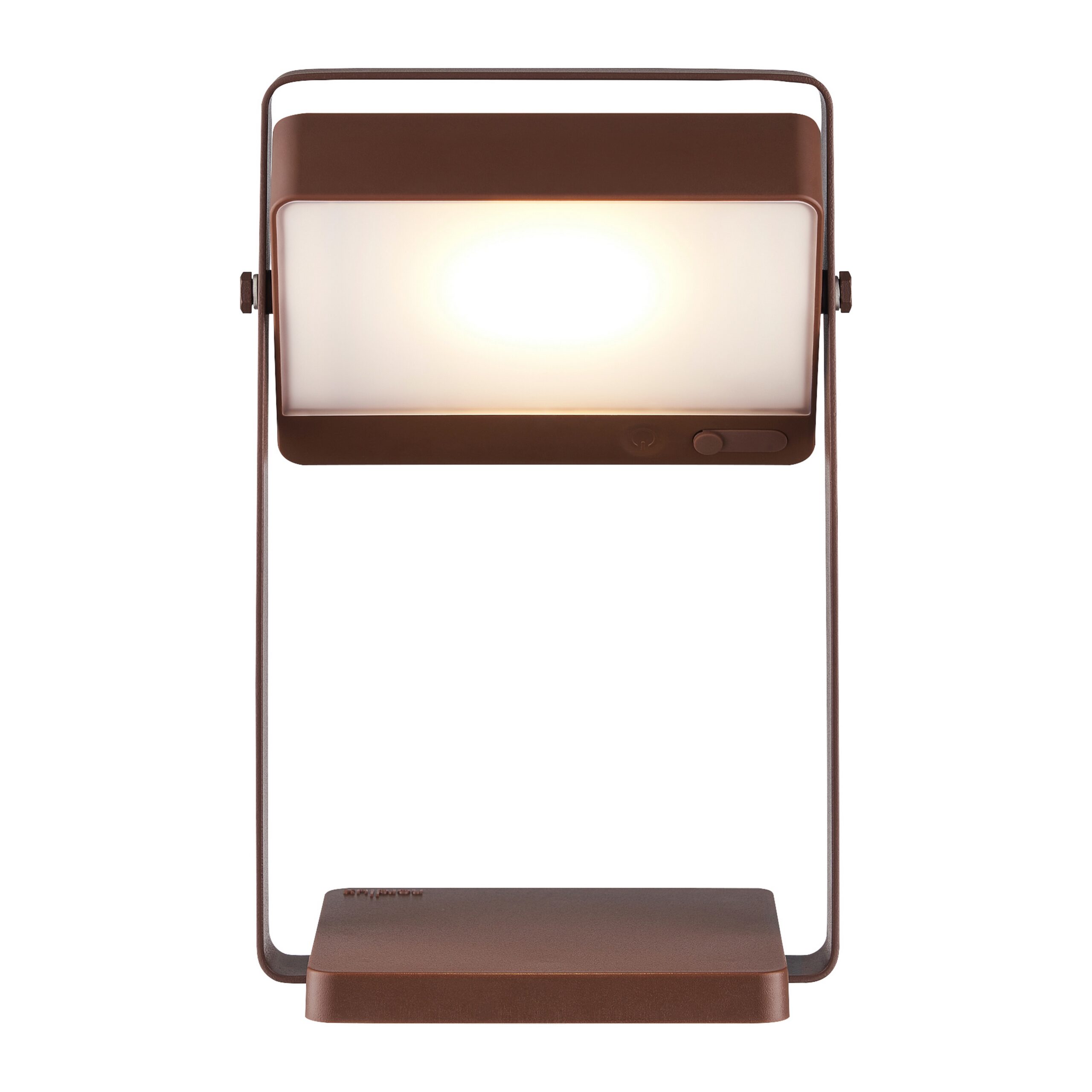 Lampa przenośna solarna minimalistyczna Nordlux SAULIO — brązowa, LED, 2418035018 - obrazek 2