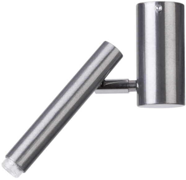 Plafon minimalistyczny SOPEL 1 krótki srebrny, 1 × G9 – Sigma Lighting 33158