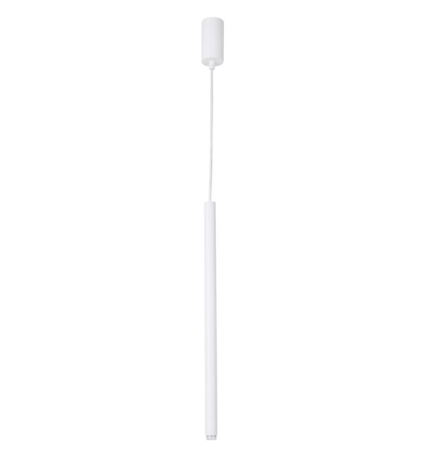Lampa wisząca minimalistyczna SOPEL 1 prosty biały, 1 × G9 – Sigma Lighting 33150
