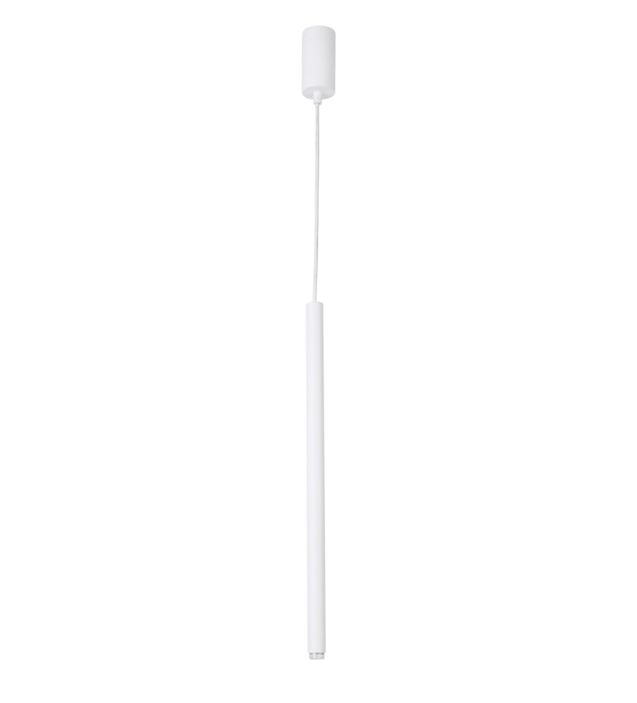 Lampa wisząca minimalistyczna SOPEL 1 prosty biały, 1 × G9 – Sigma Lighting 33150