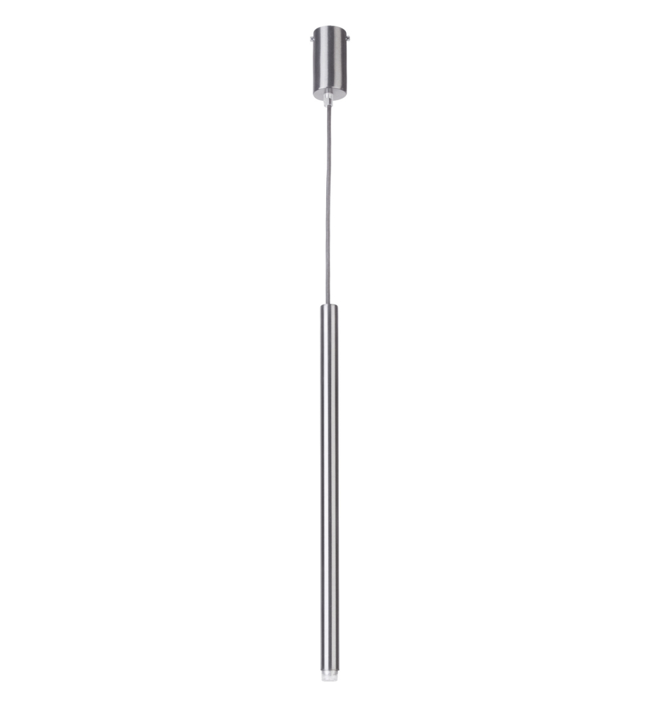Lampa wisząca minimalistyczna SOPEL 1 prosty srebrny, 1 × G9 – Sigma Lighting 33148