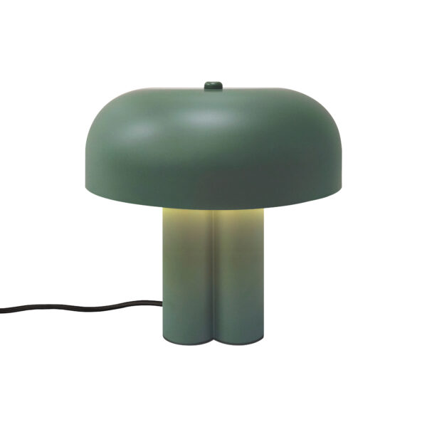 Lampa stołowa skandynawska Nordlux SANDRO — ciemnozielona, E27, 2612025023