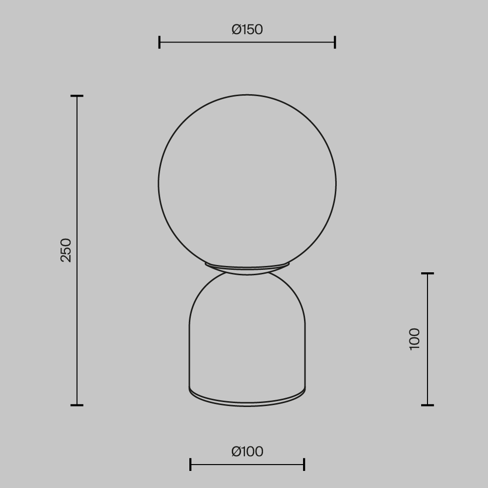Lampa stołowa nowoczesna TAVO MOD453TL-01BG, beżowa, 1×G9 – Maytoni - obrazek 4