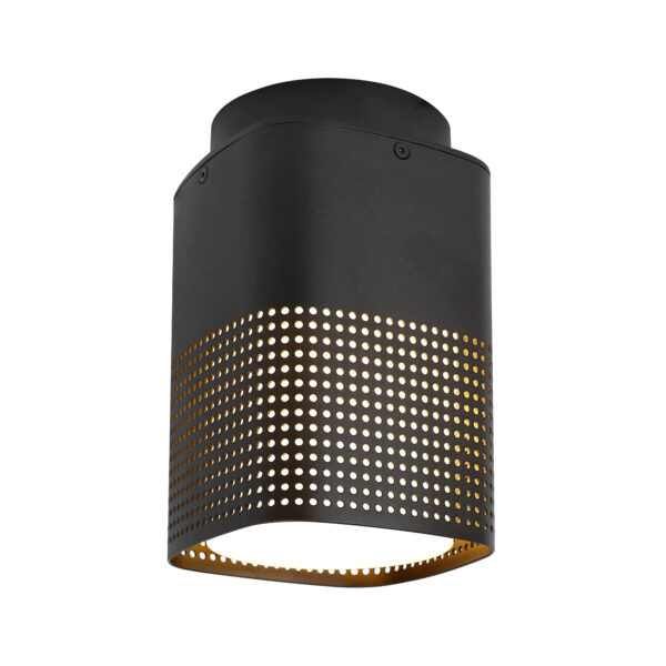 Lampa sufitowa zewnętrzna nowoczesna Nordlux SIDARA — czarna, E27, 2618406203